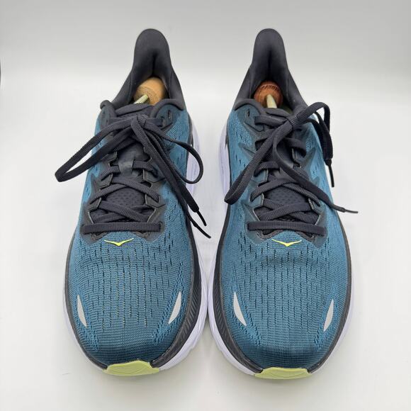 Hoka One One Clifton 8 Blue Coral Butterfly Road-Running Sneakers Men’s Size 9 main image 3